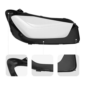 Cubierta de lente de faro cubierta de lámpara lateral izquierda para Mercedes-Benz GLE W167 2020-2023 - Imagen 1 de 18