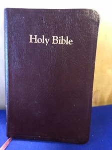 HOLY BIBLE NKJV Words of Christ Red References Concordance Bonded Nelson 3005BG - Picture 1 of 9