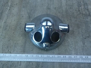 1982 Kawasaki KZ550 C LTD K714) chrome headlight head light lamp bucket mount #1 - Picture 1 of 12