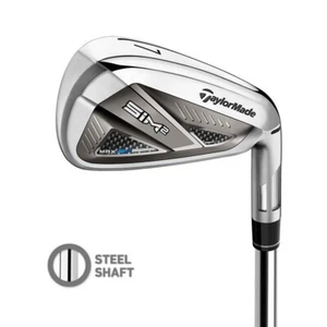 TaylorMade SIM2 MAX Iron Set 5 Clubs 6-Pw Steel Shaft Flex Stiff Silver New RH - Picture 1 of 7