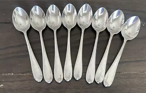 Lot Of 8 Gorham 18/8 Korea Stainless Flatware Teaspoon - Picture 1 of 7