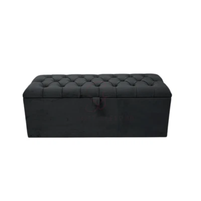 Ottoman Storage Box/ Blanket Box , Toy Box  available in all fabric and colors. - Image 1 of 4