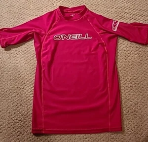 Oneill Rash Guard Youth Girls Pink - Picture 1 of 5