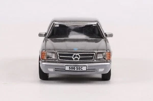 DCT 1/64 Scale Mercedes-Benz 500SEC Grey Diecast Car Model Gift - Picture 1 of 5