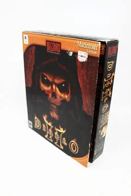 Diablo II - Mac Blizzard Action RPG - Big Box RARE - Complete See Desc - Image 1 of 4