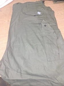 GENUINE NOS M-1951 Arctic Trouser Shell OD 107 XL - Picture 1 of 6