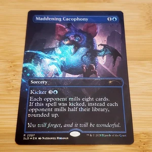 1x Cacofonía Enloquecedora, Lámina de Confeti, Guarida Secreta Furby - 2337, Magic Magic Magic The Gathering Casi Nuevo - Imagen 1 de 3