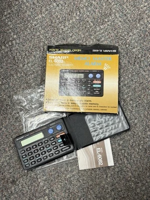rara calculadora SHARP EL-6082 colección vintage Foto 1 de 4