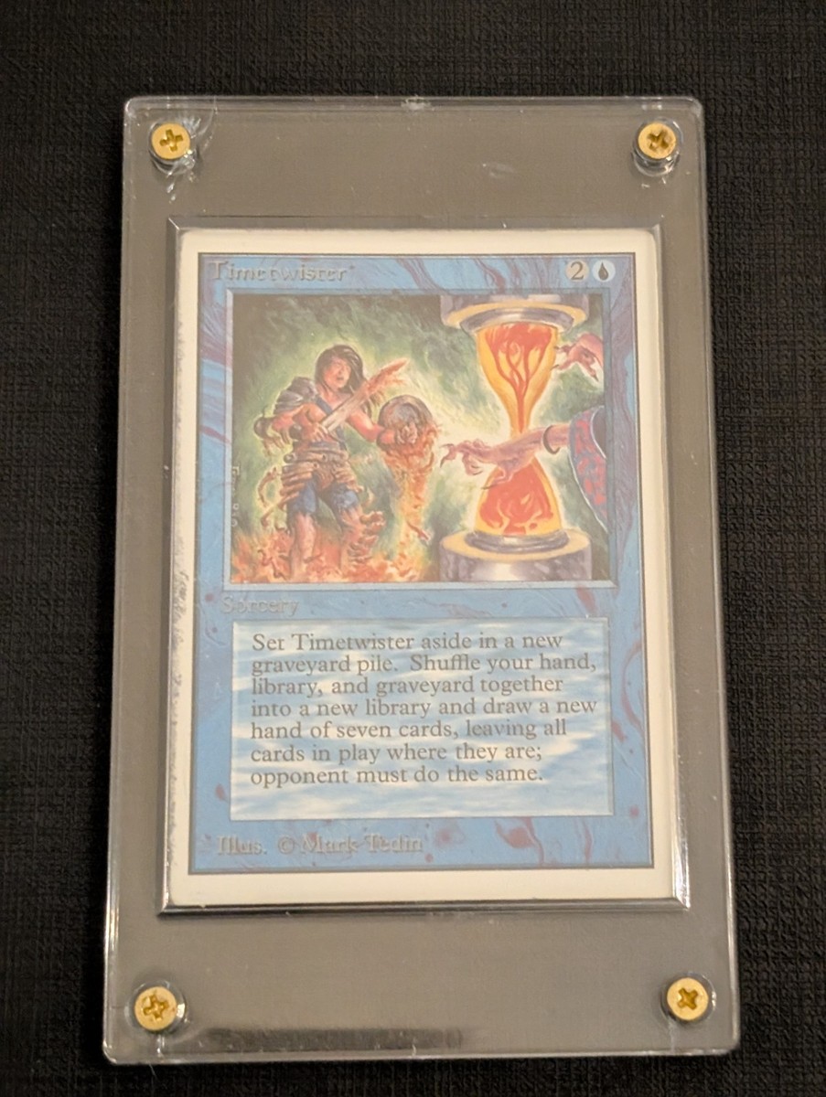 マジック：ザ・ギャザリング - unlimited timetwister 鑑定済み品 Timetwister for sale | eBay