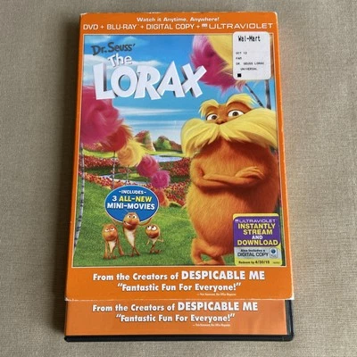 Dr. Seuss' The Lorax (Blu-ray & DVD & Digital 2012 + Slipcover) Danny DeVito + - Image 1 of 4