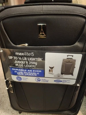 Travelpro Maxlite 5 Softside Expand 20” Carry on Luggage - Image 1 of 4