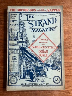 The Strand Magazine - June 1916 - Conan Doyle. Wodehouse JEEVES. BOXING article - Image 1 of 4