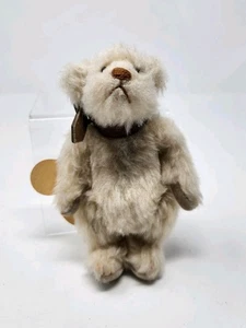 BEARLY THERE Steve Teddybär LINDA SPIEGEL-LOHRE 6" VINTAGE Gürtel Kragen - Bild 1 von 7