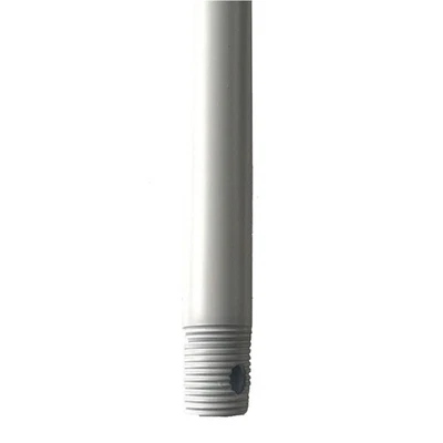 36in Ceiling Fan Extension Downrod in Matte White - Image 1 of 4