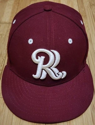 Frisco RoughRiders MiLB Baseball Red Fitted Cap Hat Unisex Sz 7 New Era 59Fifty - Image 1 of 4