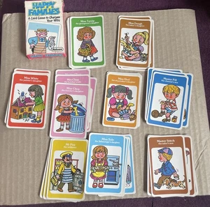 1988 Happy Families Card Game by Falcon - Picture 1 of 4