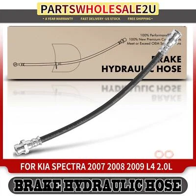Manguera hidráulica de freno lateral izquierdo o derecho trasero para Kia Spectra 2007-2009 L4 2,0 L Foto 1 de 4