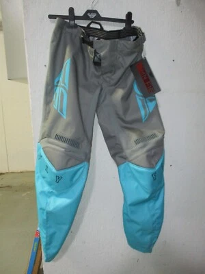 NUEVO PANTALÓN FLY RACING MUJER F16 AZUL GRIS TALLA PEQUEÑA 5/6 374-83606 Foto 1 de 4