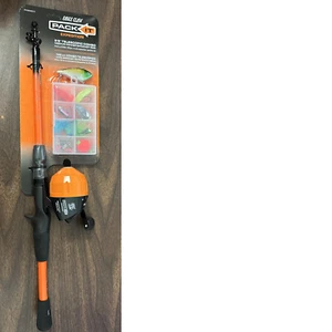 Eagle Claw Pack It Expedition 6'6" Telescopic Spincast Combo - PK66MMCC - Picture 1 of 1
