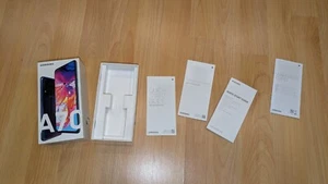 Samsung Galaxy A70 Verpackung Box Schachtel Karton Leer - Bild 1 von 7