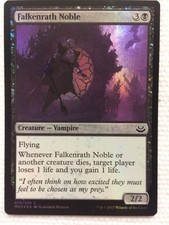 MTG 1x FOIL Falkenrath Noble Modern Masters 2017 Pauper Magic Gathering x1 NM