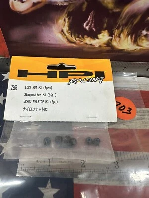 HPI Z663 LOCK NUT M3 6pc. - Image 1 of 4