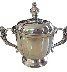 ANTIQUE XVIII CENTURY ENGLAND STERLING SILVER PORRINGER & SUGAR & SAUCE BOWL - Picture 1 of 9