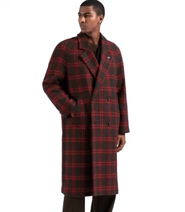 Lardini F/W 24-25 English Shetland Wool Overcoat Oversized 40R (fits 44-46) NWT - Picture 1 of 11