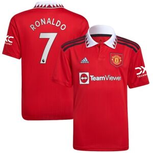 RONALDO 7 Manchester United Man Utd Kids Home Shirt 2022-23 BNWT