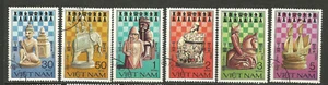 Viét Nam 1983 figurines sculptées de jeux d'échecs Y&TN°428/433 6 timbres /T8379 - Imagen 1 de 1