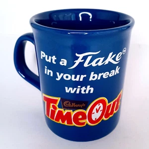 Cadbury's Flake TimeOut Ceramic Mug Cup KilnCraft Staffordshire England - Picture 1 of 5