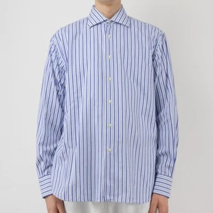 Gianfranco Ferré Vintage Made In Italy Striped Shirt - Size IT 44 / UK XL - Picture 1 of 4