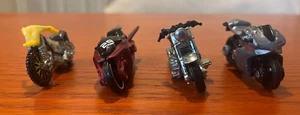 Mattel Hot Wheels Motorcycles Lot Of 4 Dirt Bike Ducati 2011 2013 - Picture 1 of 17