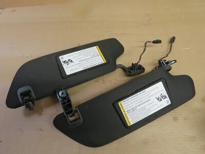 Chevrolet Corvette C8 2020-2022 parasol derecho e izquierdo negro OEM 3189 Foto 1 de 4