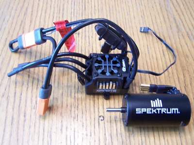 Arrma Spektrum Firma 150A 3-6s Brushless ESC &Motor 1/8 Kraton Typhon Infraction - Image 1 of 4