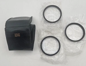 Vtg Hoya 3 Piece 52mm Filter Kit Set w/Case +1/+2/+4 - Picture 1 of 16