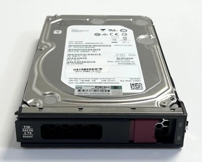 HPE 846516-B21 6TB SAS 12G Midline 7.2K LFF (3.5in) LP HDD - Image 1 of 4