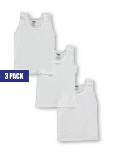 Tato Little Girls’ Toddler 3-Pack Tank Tops (Sizes 2T – 4T) Color: white Size: - Picture 1 of 1