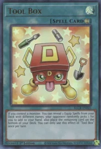 YGO-4x-Near Mint-Tool Box - BLCR-EN021 - Ultra Rare - 1st Edition-Battles of Leg - Picture 1 of 1