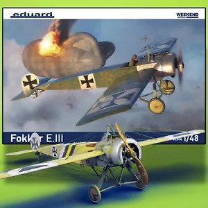 EDUARD 8419 1/48 FOKKER E.III EINDECKER KIT - Picture 1 of 5