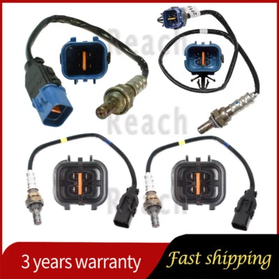4x Oxygen O2 Sensor Upstream+Downstream For 2002 2003 2004 2005 Kia Sedona 3.5L - Image 1 of 4