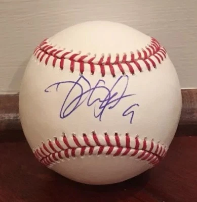 Dee Gordon Autographed Signed Rawlings Official MLB Baseball Seattle Mariners - Image 1 of 2