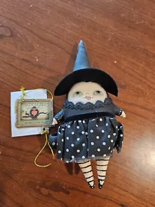 New Bethany Lowe Halloween Delighted Desdemona Witch Cat Ornament RS2125 S6 - Picture 1 of 6