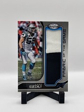 2018 Certified Fabric of the Game Used Jersey /15 Luke Kuechly #FG-LK