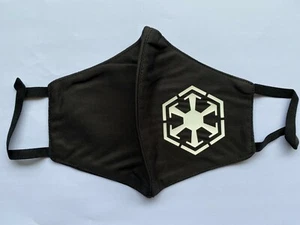 Sith Order Star Wars Washable Black Face Mask Nano-Polyester Anti-Microbial UK - Picture 1 of 3