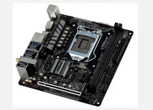 Placa madre Intel H370 H370M de escritorio para ASRock H370M-ITX/ac LGA 1151 DDR4 - Imagen 1 de 4