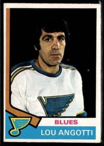 1974-75 O-Pee-Chee Lou Angotti #63 - Bild 1 von 2
