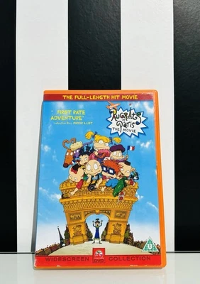 🧡 Nickelodeon Rugrats In Paris The Movie  2000 DVD Widescreen Collection - Image 1 of 3