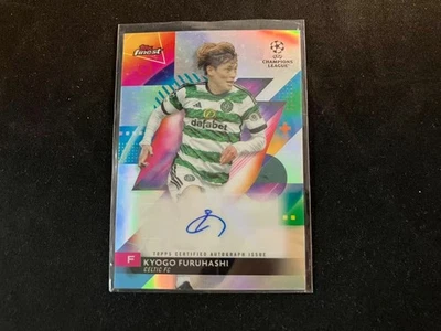 2023-24 Topps Finest UEFA Club Competition Autograph #A-KF Kyogo Furuhash - 2 - Image 1 of 2