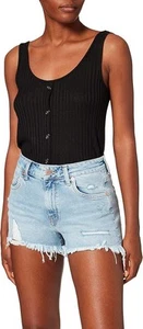 Mavi Damen ROSIE Jeans kurze Hose Shorts High-Rise, Blau, W26 *M0212 - Picture 1 of 5